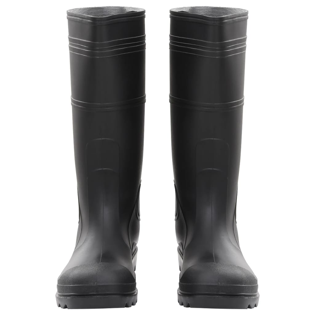 Vidaxl regenlaarzen maat 44 pvc zwart
