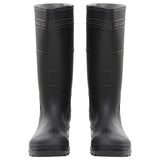 Vidaxl regenlaarzen maat 44 pvc zwart