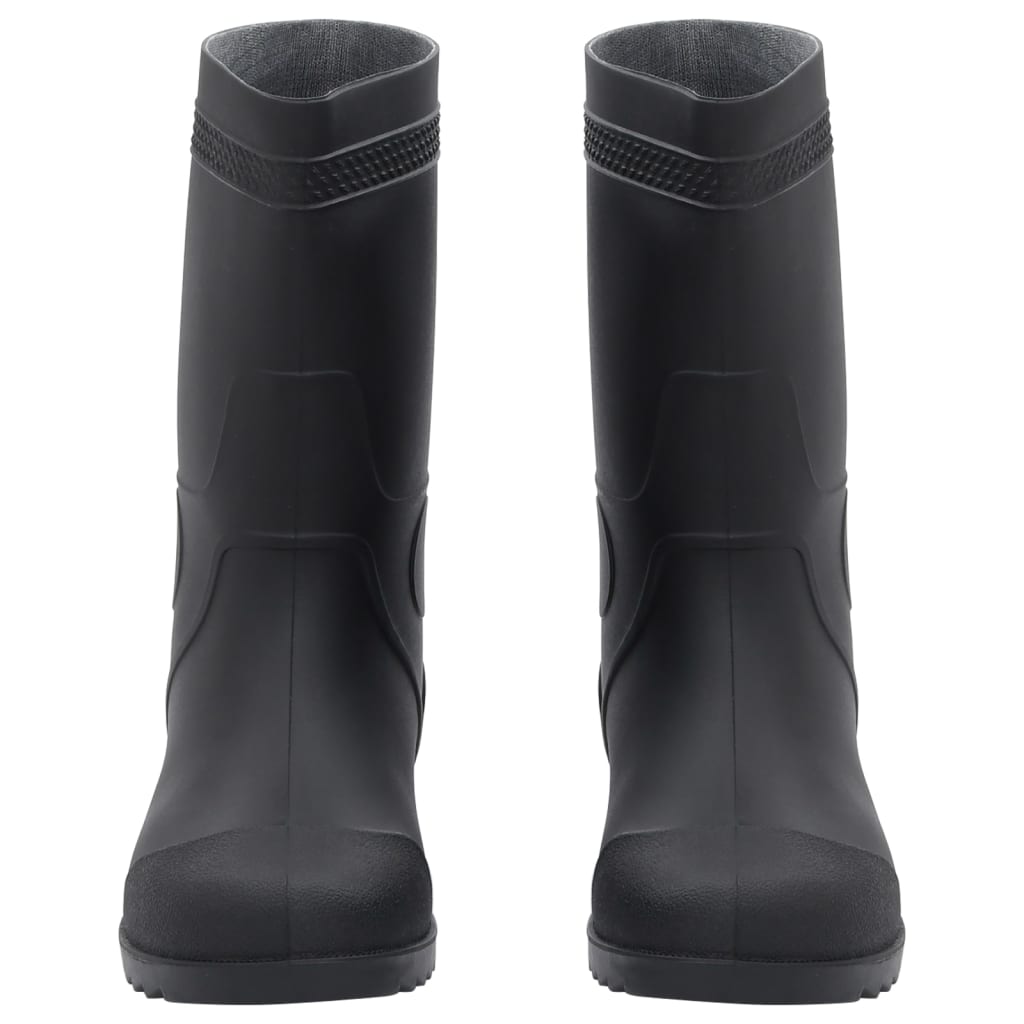 Vidaxl regenlaarzen maat 41 pvc zwart