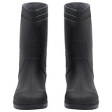 Vidaxl regenlaarzen maat 41 pvc zwart