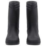 Vidaxl regenlaarzen maat 43 pvc zwart