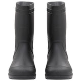 Vidaxl regenlaarzen maat 44 pvc zwart