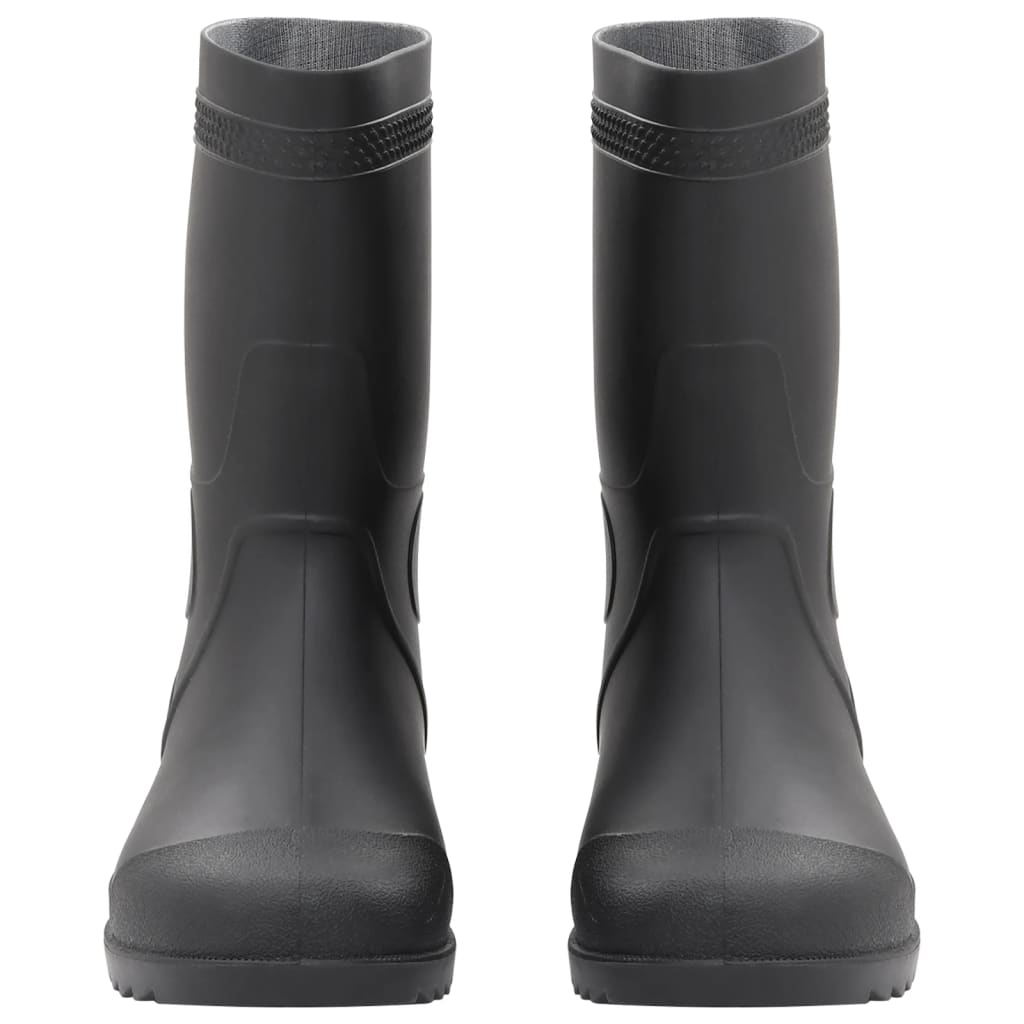 Vidaxl regenlaarzen maat 46 pvc zwart