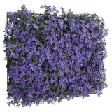 Vidaxl hek met kunstbladeren 6 st 40x60 cm paars
