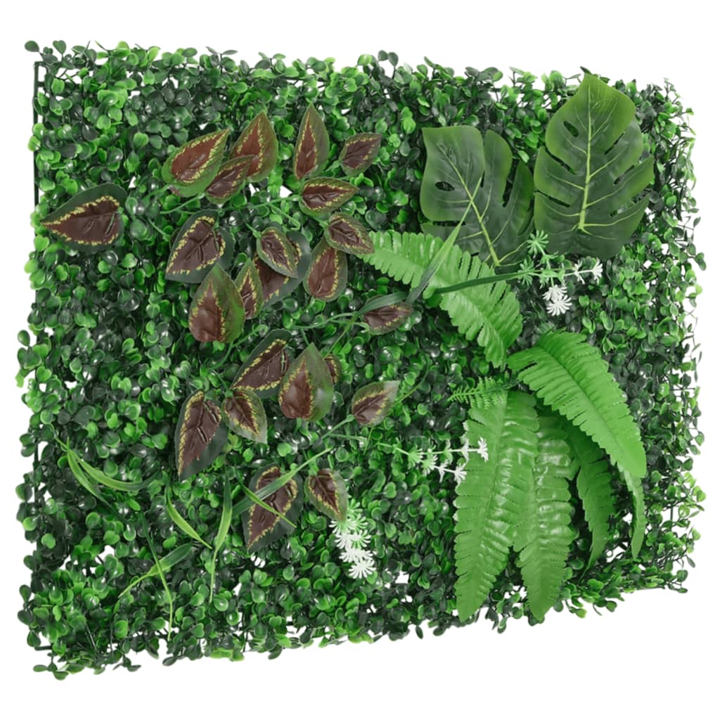 Vidaxl hek met kunstplanten 24 st 40x60 cm groen