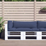 Vidaxl palletkussens 3 st oxford stof marineblauw