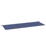 Vidaxl tuinbankkussen 150x50x4 cm oxford stof marineblauw