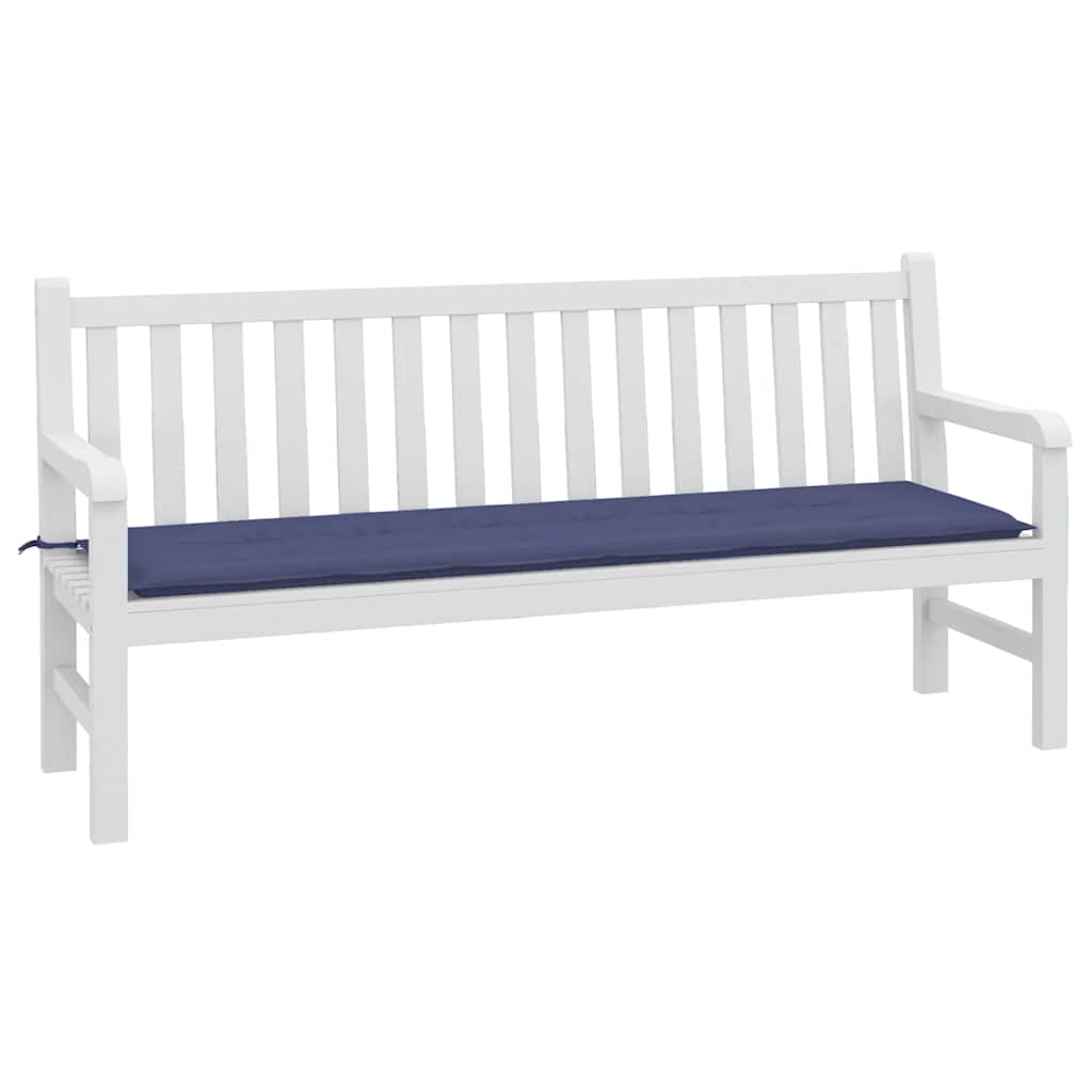Vidaxl tuinbankkussen 180x50x4 cm oxford stof marineblauw