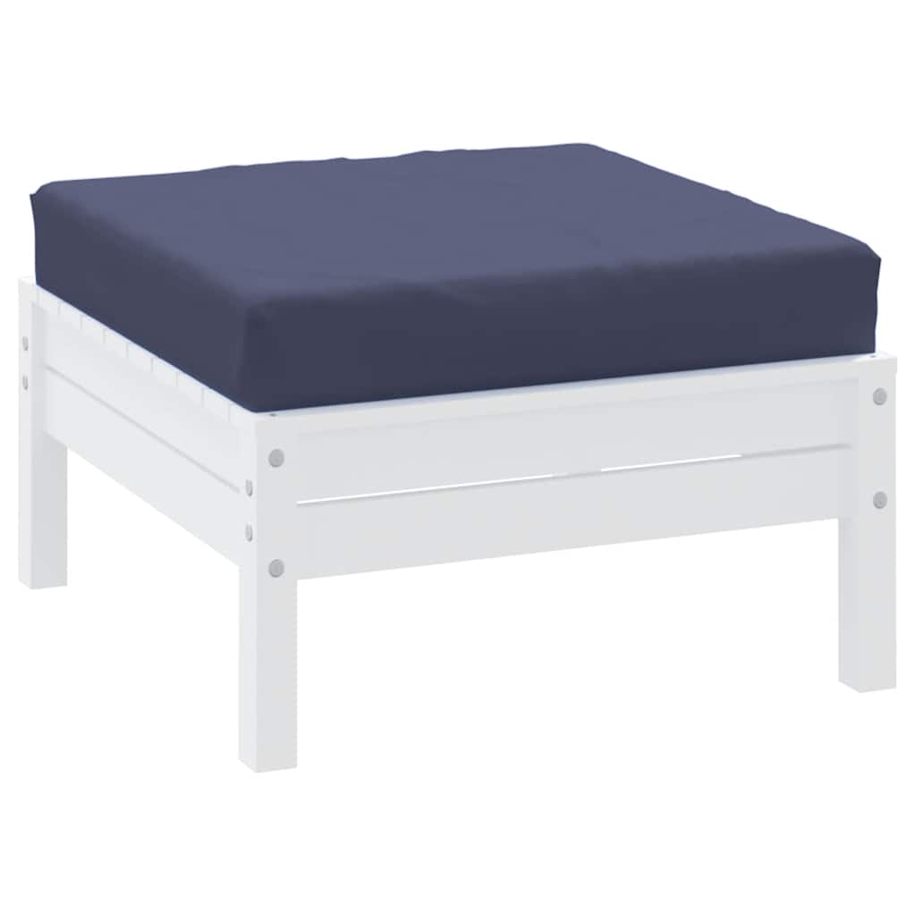 Vidaxl palletkussen 60x60x9,5 cm oxford stof marineblauw