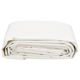 Vidaxl dekzeil 650 g m² 2,5x4,5 m wit