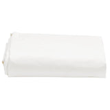 Vidaxl dekzeil 650 g m² 5x6 m wit