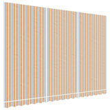 Vidaxl vervangingsdoek voor luifel gestreept 4,5x3 m meerkleurig