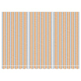 Vidaxl vervangingsdoek voor luifel gestreept 4,5x3 m meerkleurig