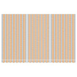 Vidaxl vervangingsdoek voor luifel gestreept 5x3 m meerkleurig