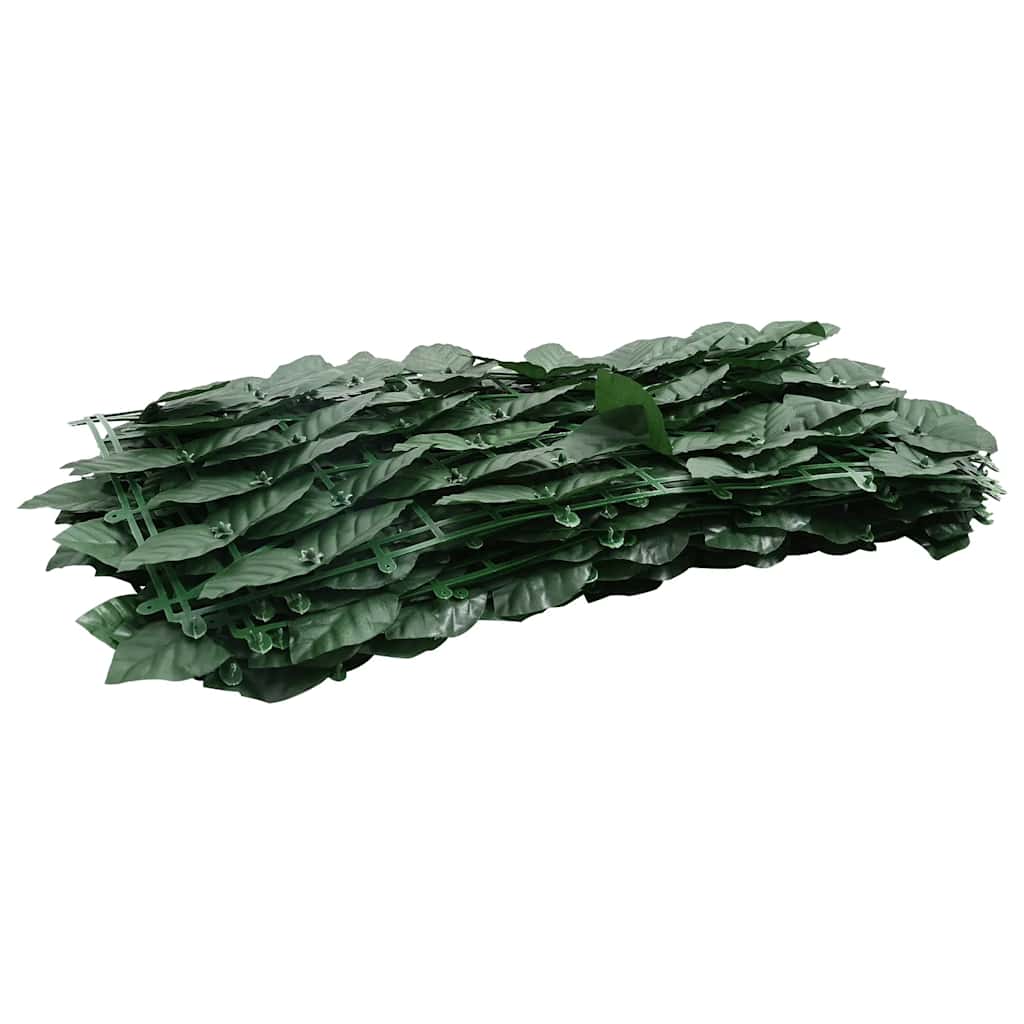 Vidaxl balkonscherm met donkergroene bladeren 200x75 cm