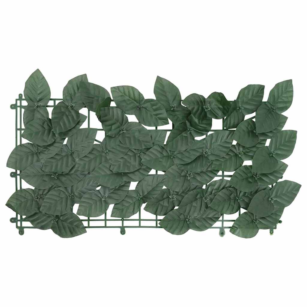 Vidaxl balkonscherm met donkergroene bladeren 200x150 cm