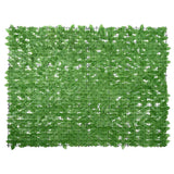 Vidaxl balkonscherm met groene bladeren 200x150 cm