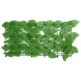 Vidaxl balkonscherm met groene bladeren 200x150 cm