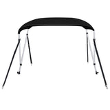 Vidaxl biminitop 2 bogen 180x130x110 cm zwart