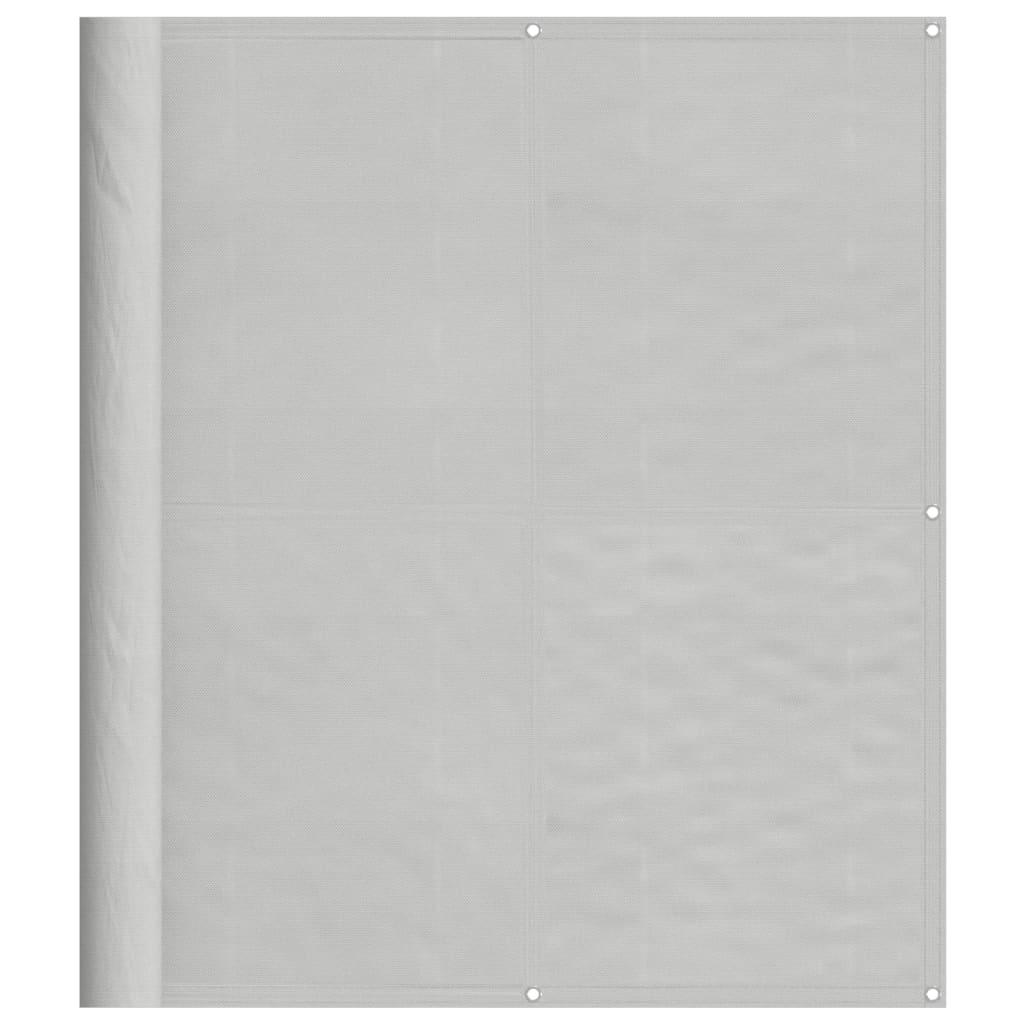 Vidaxl balkonscherm 120x700 cm 100% oxford polyester lichtgrijs