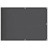 Vidaxl balkonscherm 75x800 cm 100% oxford polyester antracietkleurig