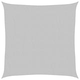 Vidaxl zonnezeil 3,6x3,6 m 100% polyester oxford lichtgrijs