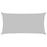 Vidaxl zonnezeil 4x2 m 100% polyester oxford lichtgrijs