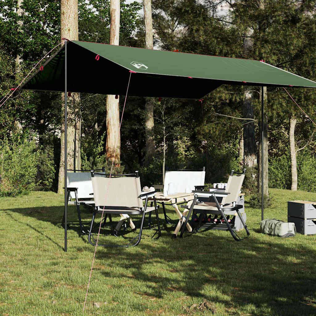 Vidaxl kampeerluifel waterdicht 360x294 cm groen