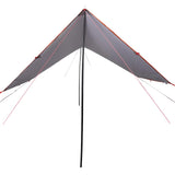 Vidaxl kampeerluifel waterdicht 430x380x210 cm oranje