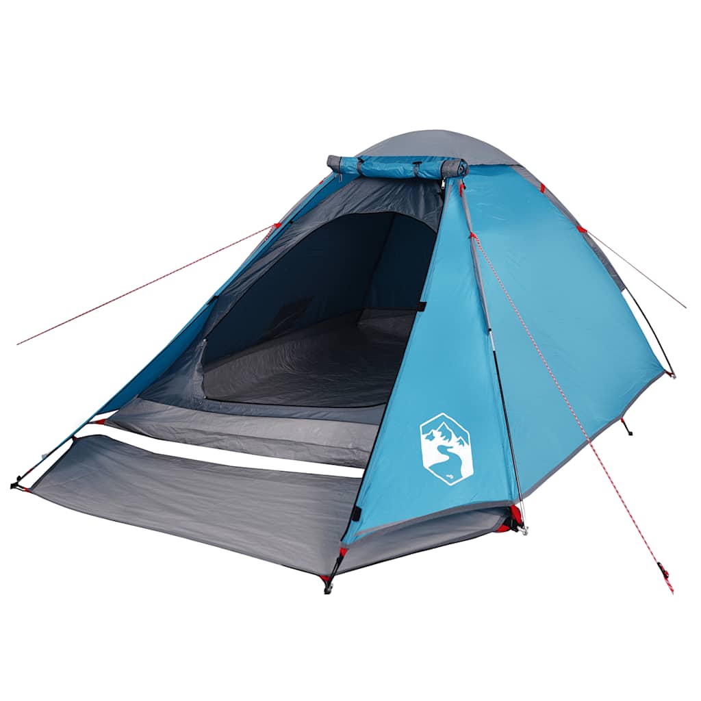 Vidaxl koepeltent 2-persoons waterdicht blauw