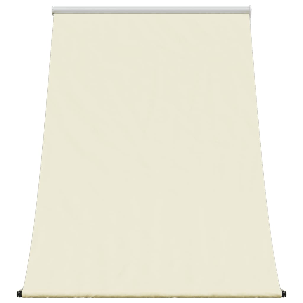 Vidaxl luifel uittrekbaar 150x150 cm stof en staal crèmekleurig