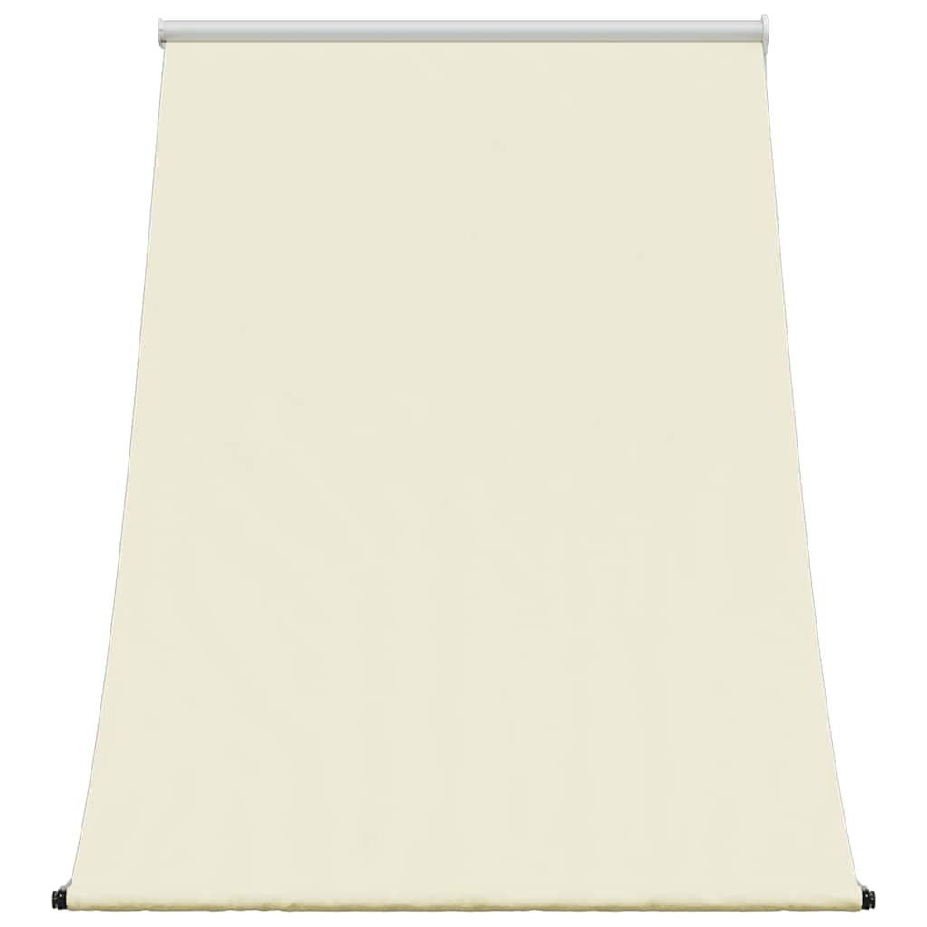Vidaxl luifel uittrekbaar 150x150 cm stof en staal crèmekleurig