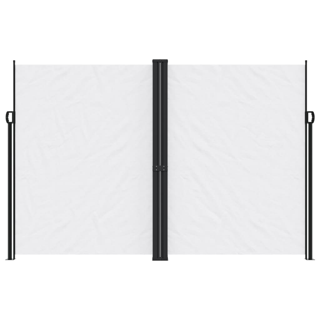 Vidaxl windscherm uittrekbaar 220x1200 cm wit