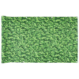 Vidaxl balkonscherm plantpatroon 500x75 cm pvc groen