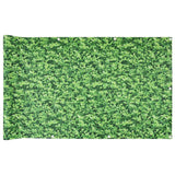 Vidaxl balkonscherm plantpatroon 300x90 cm pvc groen