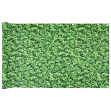 Vidaxl balkonscherm plantpatroon 600x90 cm pvc groen
