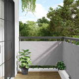 Vidaxl balkonscherm 800x120 cm pvc grijs