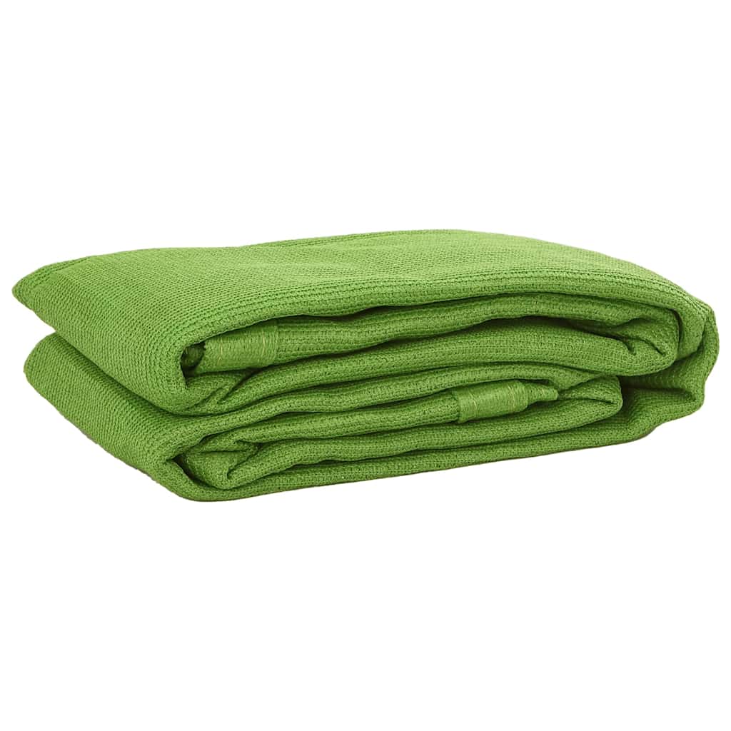 Vidaxl tenttapijt 250x400 cm hdpe lichtgroen