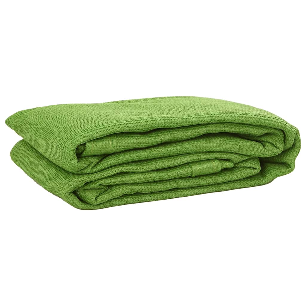 Vidaxl tenttapijt 250x500 cm hdpe lichtgroen