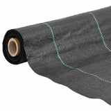 Vidaxl worteldoek 1x25 m polypropeen zwart