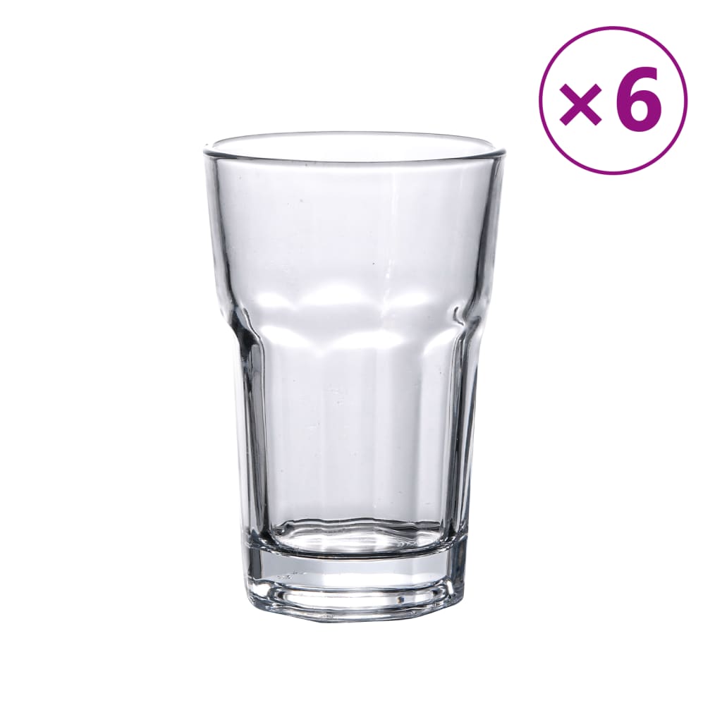 Vidaxl glazen 6 st 295 ml