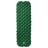 Vidaxl kampeermatras opblaasbaar 190x58x6 cm 1- persoons groen