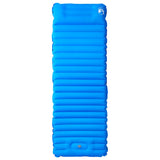 Vidaxl kampeermatras met kussen zelfopblazend 1-persoons blauw