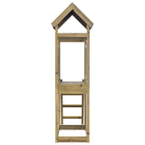 Vidaxl speeltoren ladder 110,5x52,5x215 cm geïmpregneerd grenenhout