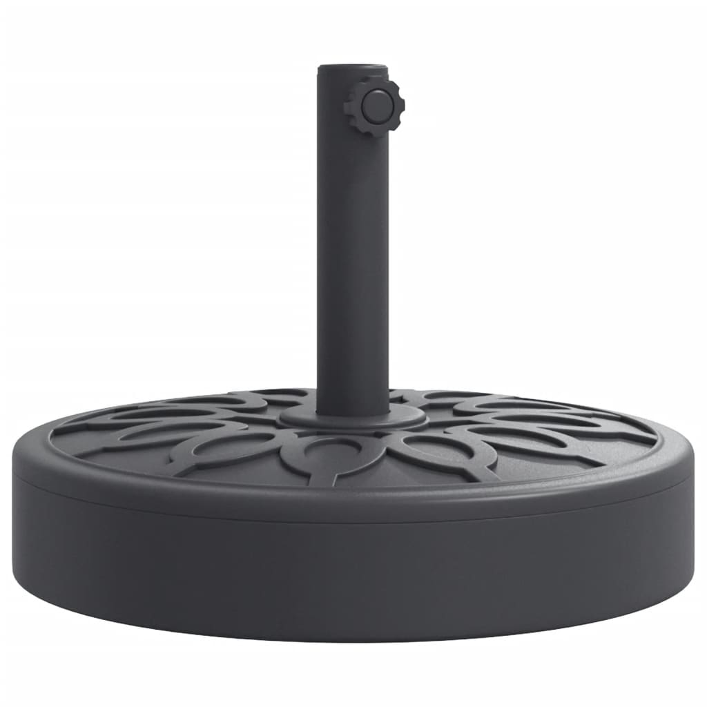 Vidaxl parasolvoet voor stokken van ø38 48 mm 25 kg rond
