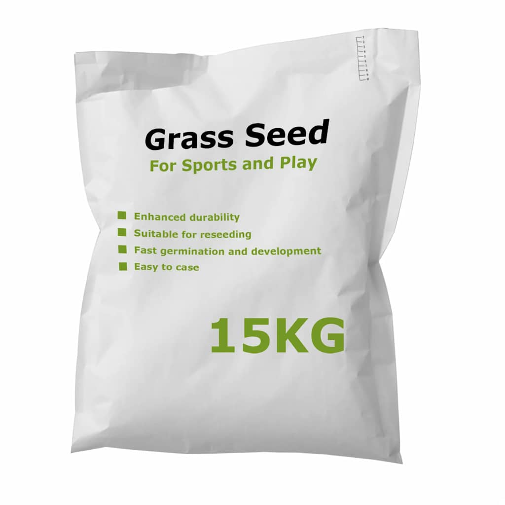 VidaXL Graszaad voor sport en spel 15 kg