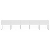 VidaXL Kippenhok 2x10x2 m gegalvaniseerd staal