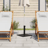 Vidaxl parasolvoet voor stokken van ø32 38 48 mm 17 kg vierkant