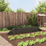 Vidaxl kweektunnel 300x50x48,5 cm staal en polyetheen zwart