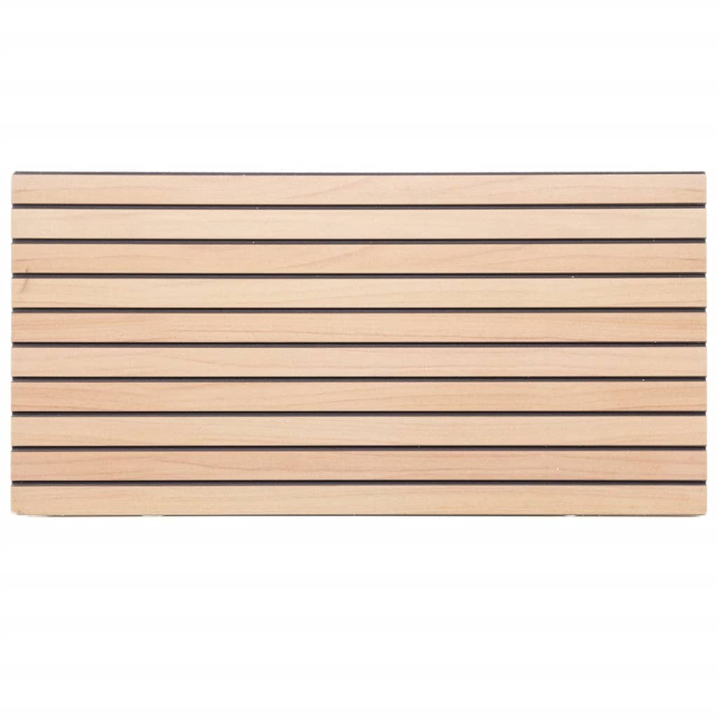 Vidaxl wandpanelen 5 st 3d 100x50 cm eps bruin